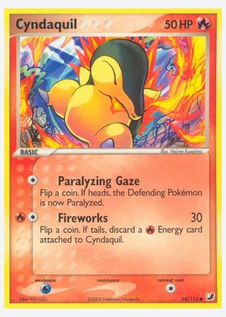 Cyndaquil — catalogusbeeld