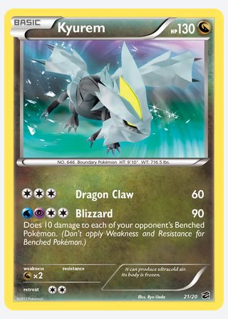 Kyurem — catalogusbeeld