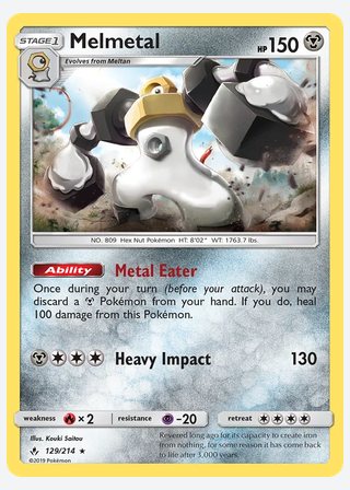 Melmetal — catalogusbeeld