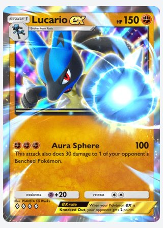 Lucario ex — catalogusbeeld