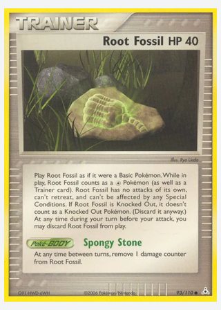Root Fossil — catalogusbeeld