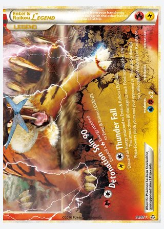 Entei & Raikou LEGEND — catalogusbeeld