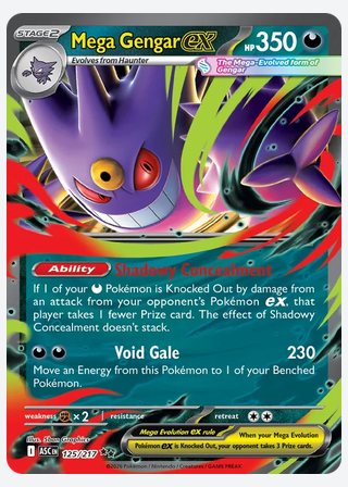 Mega Gengar ex — catalogusbeeld