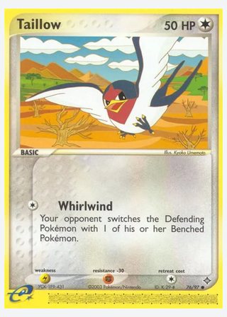 Taillow — catalogusbeeld