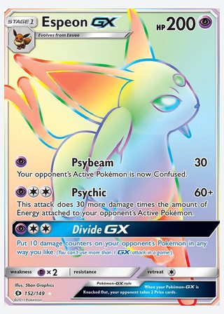 Espeon GX — catalogusbeeld
