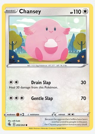 Chansey — catalogusbeeld