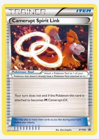 Camerupt Spirit Link — catalogusbeeld