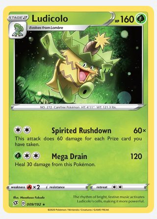 Ludicolo — catalogusbeeld