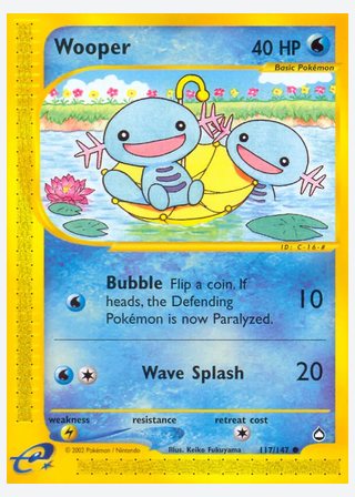 Wooper — catalogusbeeld