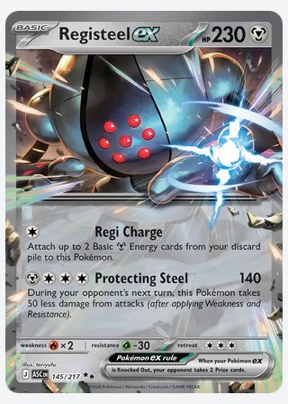 Registeel ex — catalogusbeeld