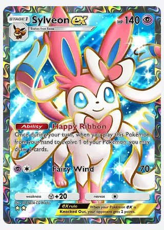 Sylveon ex — catalogusbeeld