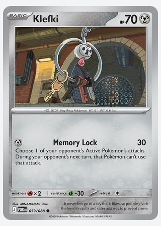 Klefki — catalogusbeeld