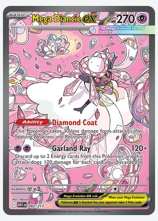 Mega Diancie ex — catalogusbeeld