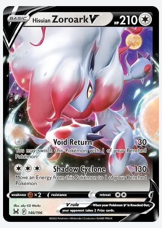 Hisuian Zoroark V — catalogusbeeld