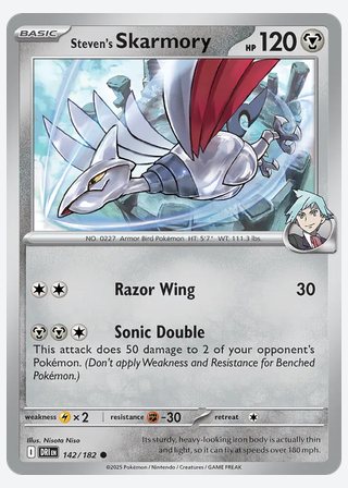Steven's Skarmory — catalogusbeeld