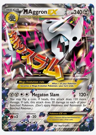 M Aggron EX — catalogusbeeld