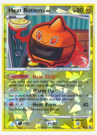 Heat Rotom — catalogusbeeld