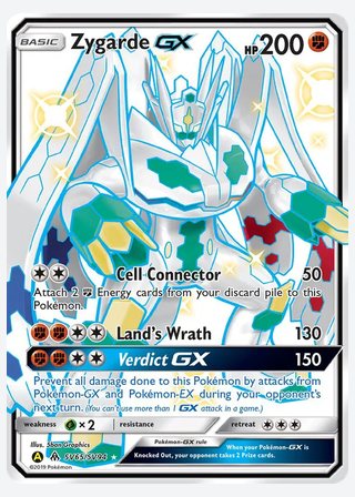 Zygarde-GX — catalogusbeeld