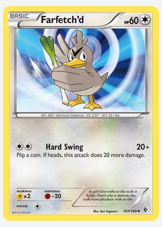 Farfetch’d — catalogusbeeld