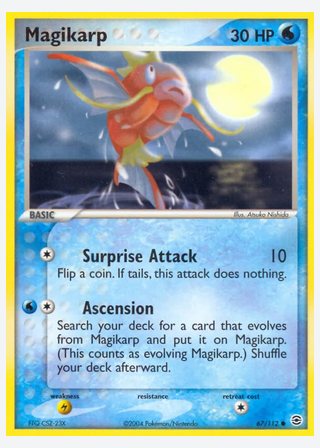 Magikarp — catalogusbeeld
