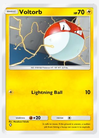 Voltorb — catalogusbeeld