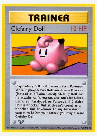 Clefairy Doll — catalogusbeeld