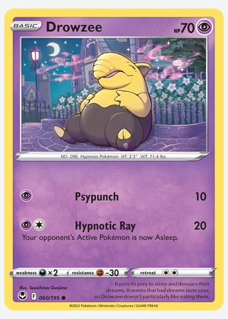 Drowzee — catalogusbeeld