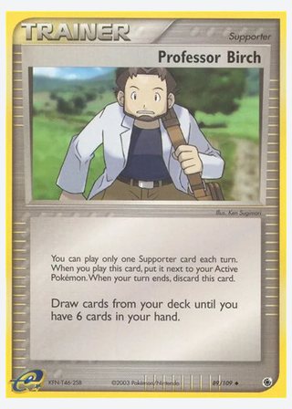 Professor Birch — catalogusbeeld