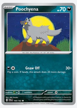 Poochyena — catalogusbeeld
