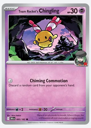Team Rocket's Chingling — catalogusbeeld