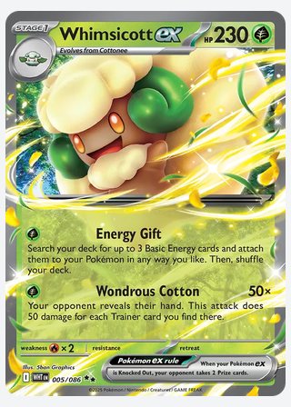 Whimsicott ex — catalogusbeeld