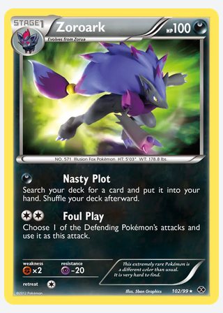 Zoroark — catalogusbeeld