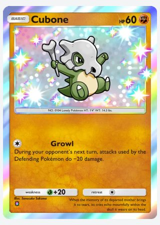 Cubone — catalogusbeeld