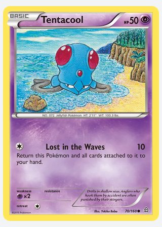 Tentacool — catalogusbeeld