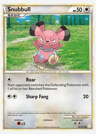 Snubbull — catalogusbeeld
