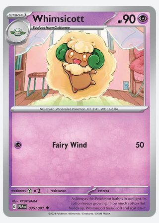 Whimsicott — catalogusbeeld