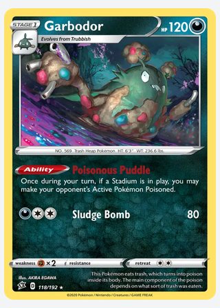 Garbodor — catalogusbeeld