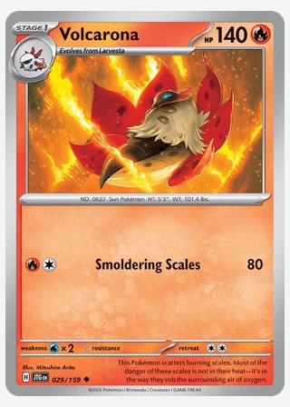 Volcarona — catalogusbeeld