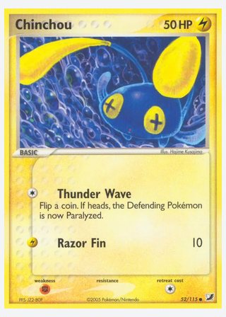 Chinchou — catalogusbeeld