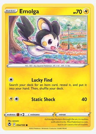 Emolga — catalogusbeeld