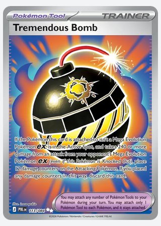 Tremendous Bomb — catalogusbeeld