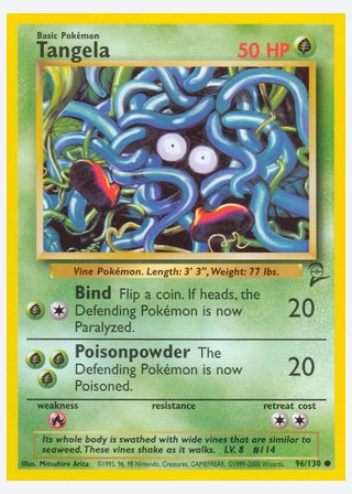 Tangela — catalogusbeeld