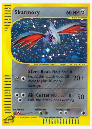 Skarmory — catalogusbeeld