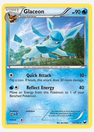 Glaceon — catalogusbeeld