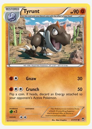 Tyrunt — catalogusbeeld