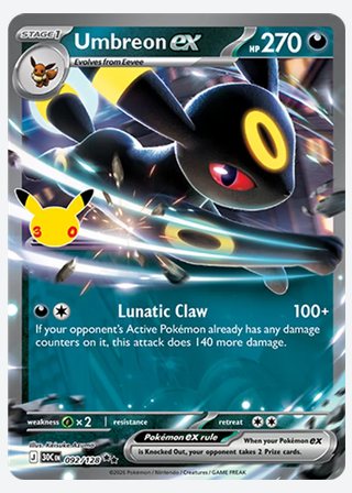 Umbreon ex — catalogusbeeld