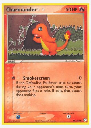 Charmander — catalogusbeeld