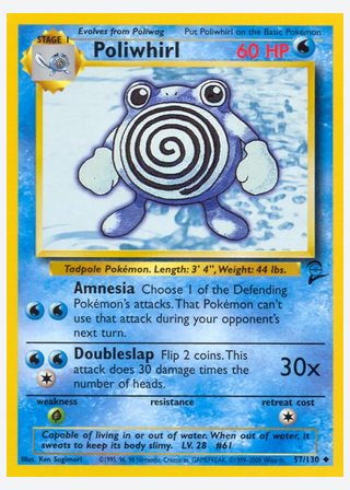 Poliwhirl — catalogusbeeld