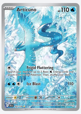 Articuno — catalogusbeeld
