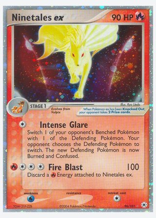 Ninetales ex — catalogusbeeld